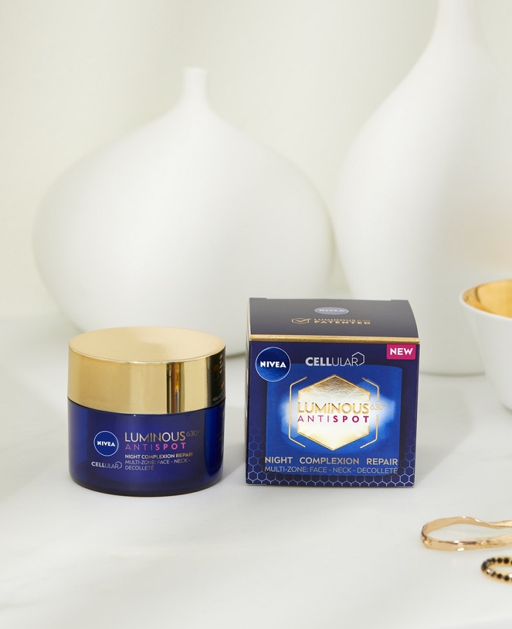 Nivea Visage Cellular Luminous Krem przeciw przebarwieniom na noc 