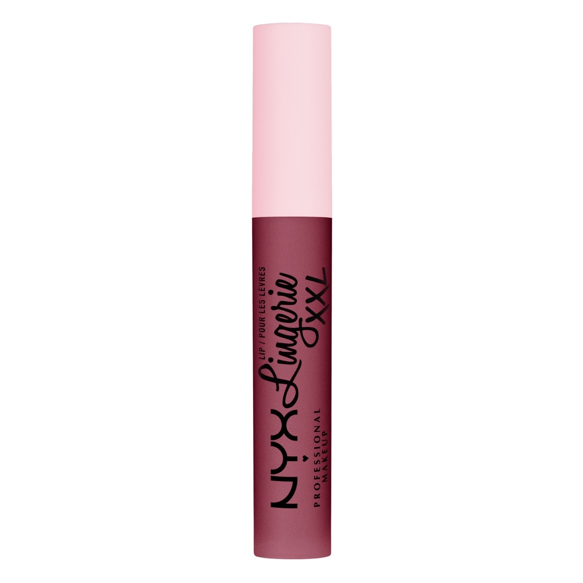 Жидкая помада NYX Professional Makeup Lip Lingerie XXL матовая, стойкая, оттенок Bust-ed