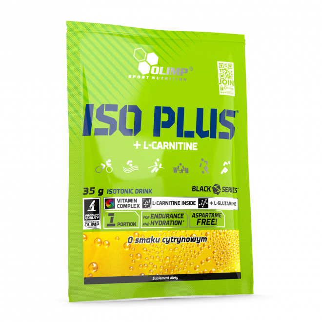 Olimp Iso Plus Smak Cytrynowy Proszek do rozpuszczania, 35 g