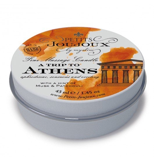 Ombero Petits Joujoux Fine Massage Candles A Trip To Athens 33g