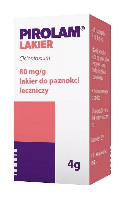 Pirolam 8% lakier do paznokci leczniczy