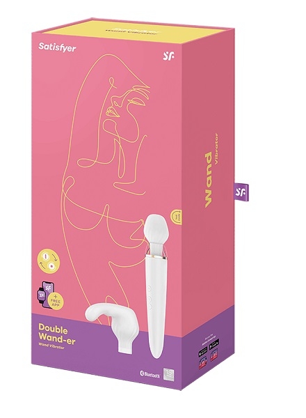 Satisfyer Double Wand-er White Masażer intymny