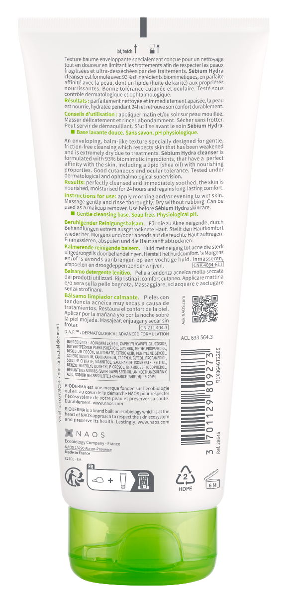 Bioderma Sebium Hydra Cleanser Oczyszczająca emulsja