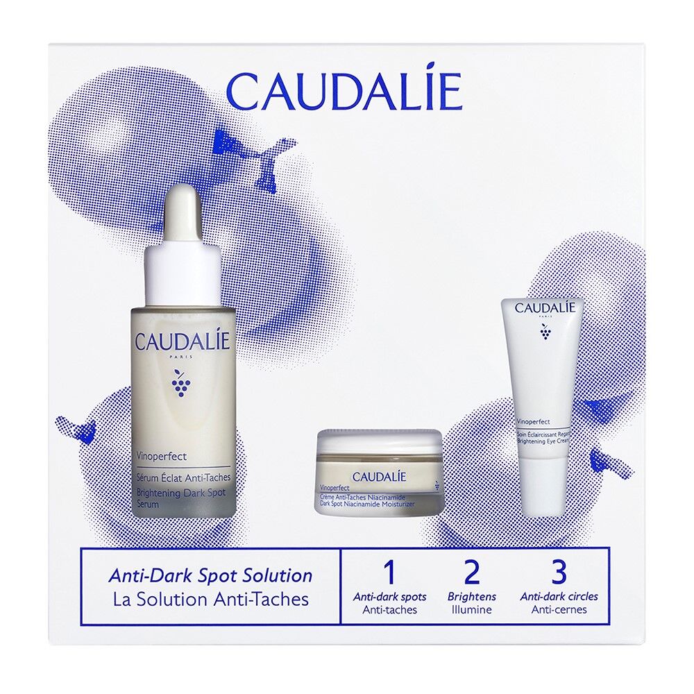 CAUDALIE Vinoperfect 美白エッセンス セット Caudalie Vinoperfect Zestaw prezentowy, Serum + Krem pod