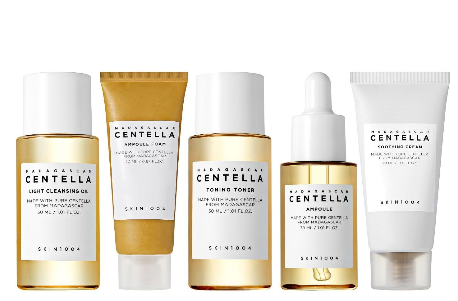 SKIN1004 Magadascar Centella Travel Kit podróżny Zestaw Kosmetyków