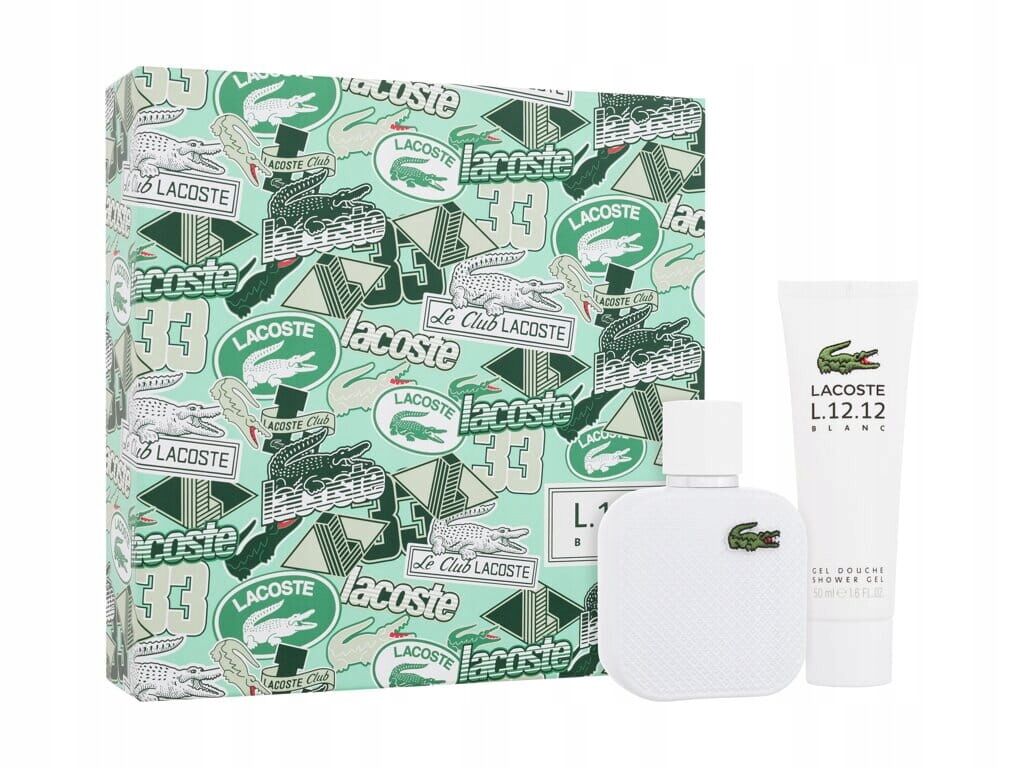 LACOSTE L.12.12 BLANC 50ml 2本セット Lacoste Eau De L.12.12 Blanc Woda Perfumowana 50ml - Opinie