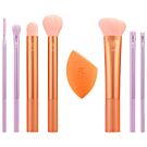 Real Techniques Level Up Brush + Sponge Kit Zestaw pędzli i gąbek do makijażu