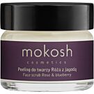 Mokosh Aktywny peeling do twarzy, Róża z jagodą 