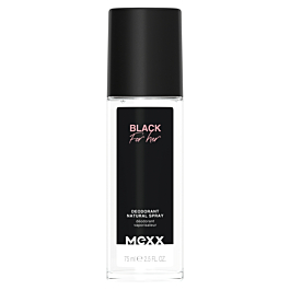 mexx black woman dezodorant w sprayu 75 ml     