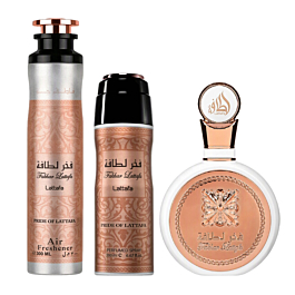 lattafa fakhar lattafa women woda perfumowana 100 ml   zestaw  