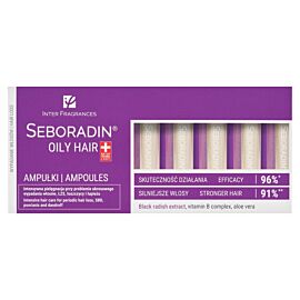Seboradin Capelli Grassi Fiale, Trattamento Rinforzante per Capelli Indeboliti 77 ml