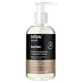 Tołpa Men Barber Gel Detergente Viso per Barba e Baffi 150 ml