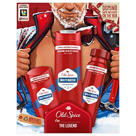 Old Spice Set Alpinist (deo spray + deo stick + gel doccia Whitewater)