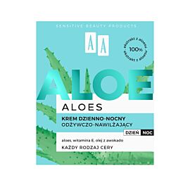 AA Aloes krem do twarzy odżywczo-nawilżajacy dzienno-nocny