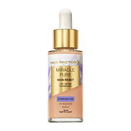 Max Factor Miracle Pure Fondotinta-Serum 2 in 1, 30-40 Fair to Light