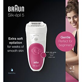 Braun SES 5500 Epilatore Gambe SES 5500 Box
