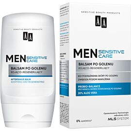 AA Men Sensitive Balsamo dopobarba lenitivo-idratante per pelle molto sensibile