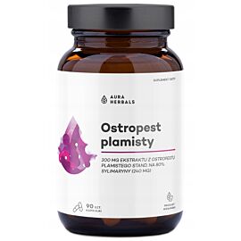Aura Herbals Ostropest Plamisty 80 % sylimaryny, kapsułki 90 szt