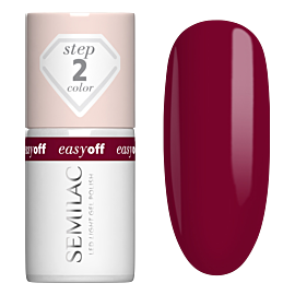 Semilac Lakier do paznokci Easy Off, L19 Cherry Coke 