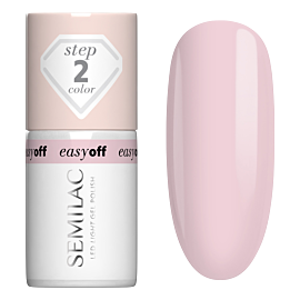Semilac Lakier do paznokci Easy Off, L11 Pink Marshmallow 