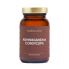 Natu.Care Ashwagandha & Cordyceps 500 mg, kapsułki