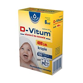  D-Vitum Wit. D3 400 j.m. dla niemowląt