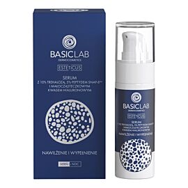 BasicLab Esteticus Siero 10% Trealosio, 5% Peptide Snap-8, Acido Ialuronico, 30 ml