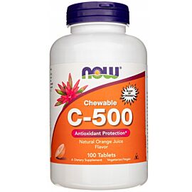 Now Foods C-500 Orange+ Acerola tabletki do ssania 100 szt.