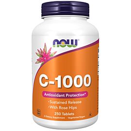 Now Foods C-1000 RH- przedłużone uwalnianie, tabletki 250 szt.