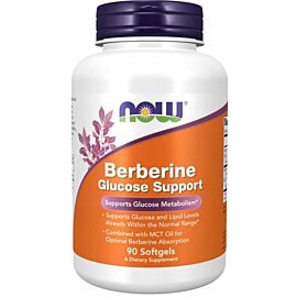 Now Foods  Berberine Glucose Support, Kapsułki 90 szt.