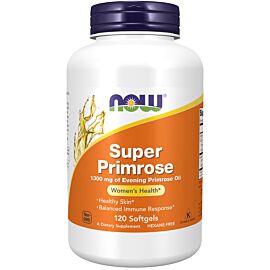 Now Foods Super Primrose 1300 mg Kapsułki, 120 sztuk