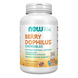 Now Foods BerryDophilus Kids 2 Billion 120 szt.