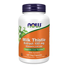 Now Foods Milk Thistle Extract (Sylimarin) 150 mg Kapsułki, 120 sztuk