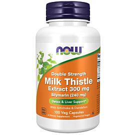 Now Foods Milk Thistle Extract (Sylimarin) 300 mg Kapsułki, 100 sztuk