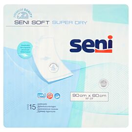 Seni Soft Super Dry, Podkłady higieniczne, 60x90cm