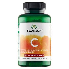 Swanson Witamina C 500 Buforow + Bioflaw kapsułki 100 szt.