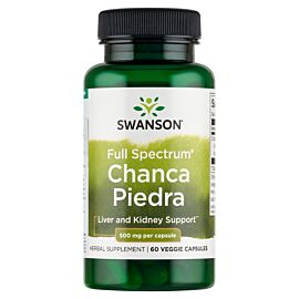 Swanson Full Spectrum Chanca Piedra 500 mg Kapsułki, 60 szt.