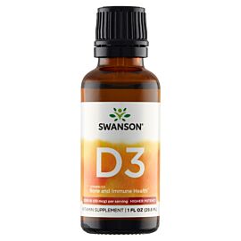 Swanson Witamin a D3 w Płynie 29,6 ml