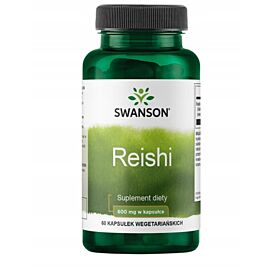 Swanson Reishi 600 mg, kapsułki 60 szt.