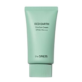 The Saem Eco Earth Cica Sun Cream SPF50+ Krem z filtrem do twarzy
