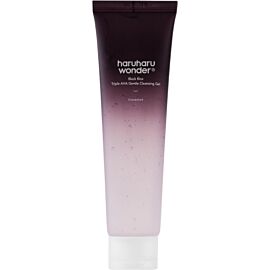 Haruharu Wonder Black Rise Cleansing Gel, Gel Esfoliante Detergente per il Viso con Acidi AHA