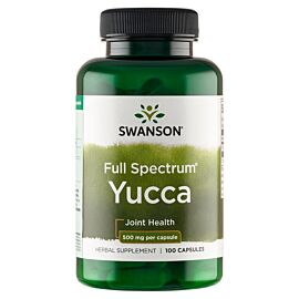 Swanson Yucca 500 mg, kapsułki 100 szt.