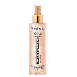 Perfecta Spray Corpo Glitterato Pheromones Active Gold Sexyfire 200 ml