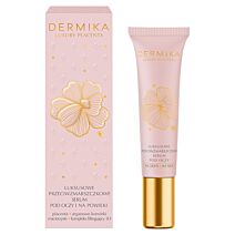 Dermika Luxury Placenta Przeciwzmarszczkowe serum pod oczy na dzień i na noc