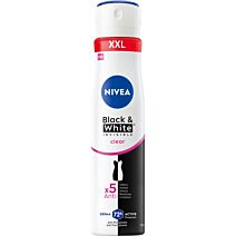 nivea black & white invisible clear