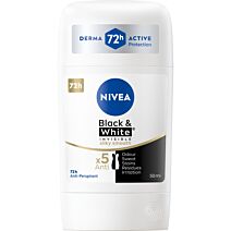 nivea black & white invisible silky smooth antyperspirant w sztyfcie 50 ml     