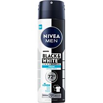 nivea black & white invisible fresh antyperspirant w sprayu 150 ml     