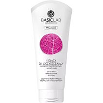 Basiclab Gel detergente lenitivo per pelle sensibile e con couperose