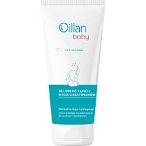 Oillan Baby Żel 3w1 do kąpieli, mycia ciała i włosków 