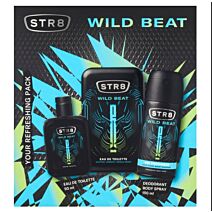 str8 wild beat woda toaletowa 50 ml   zestaw 